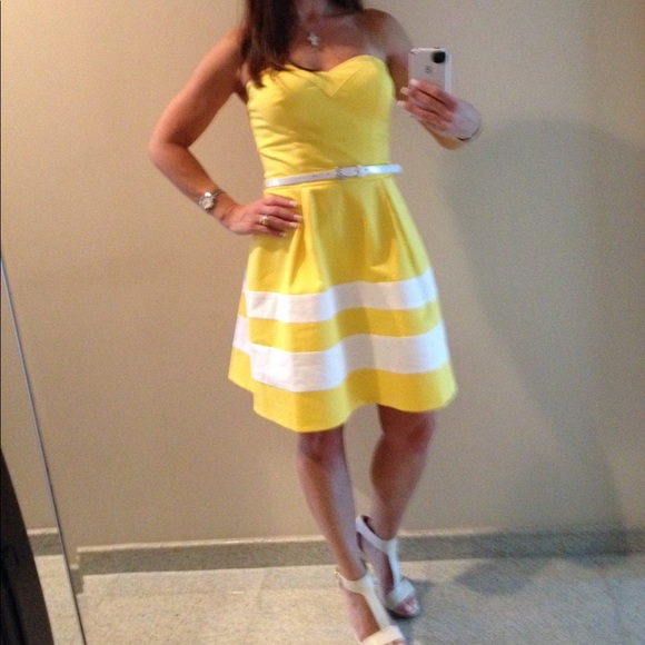 Bebe yellow dress - Picture 1 of 5